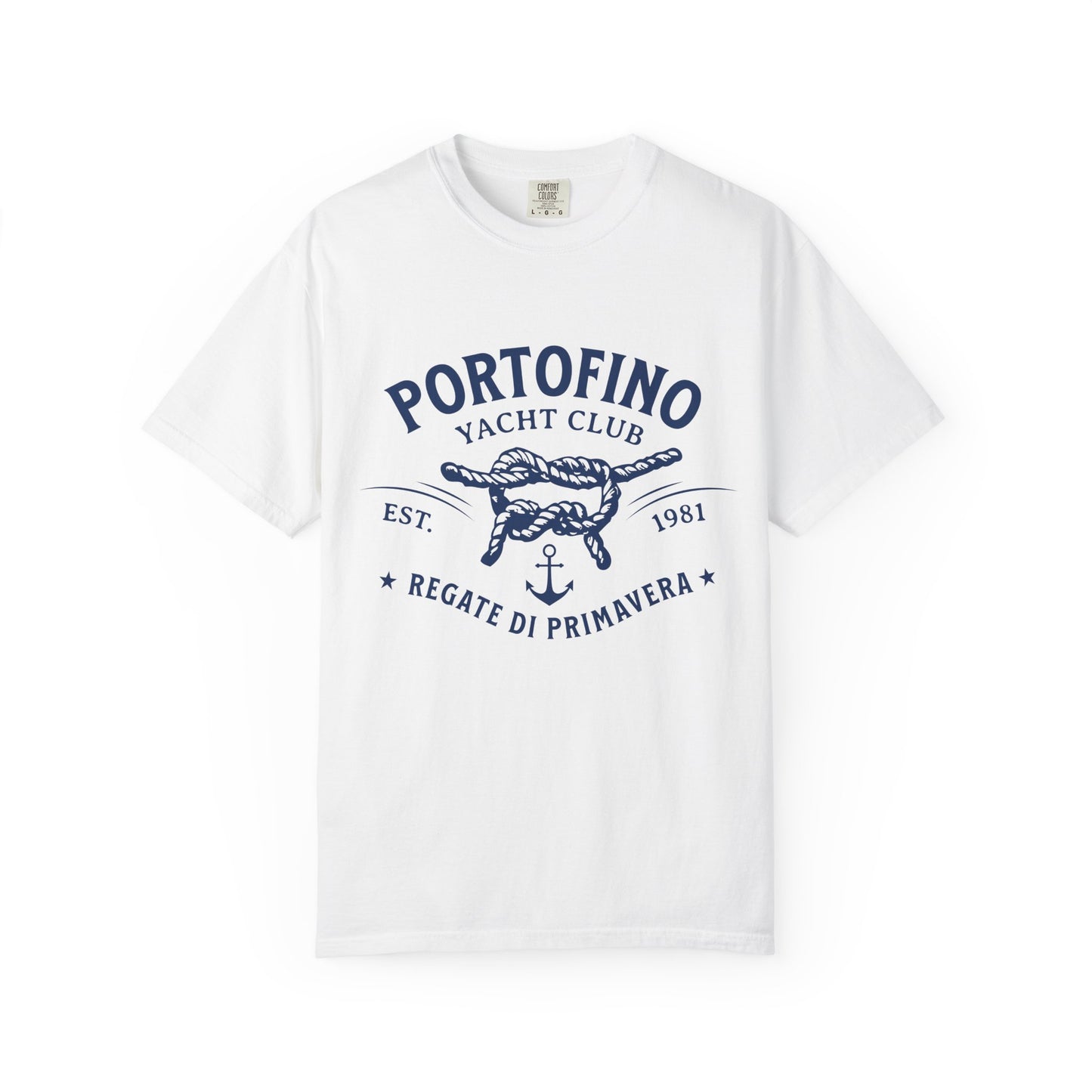 Portofino Yacht Club Graphic T-Shirt