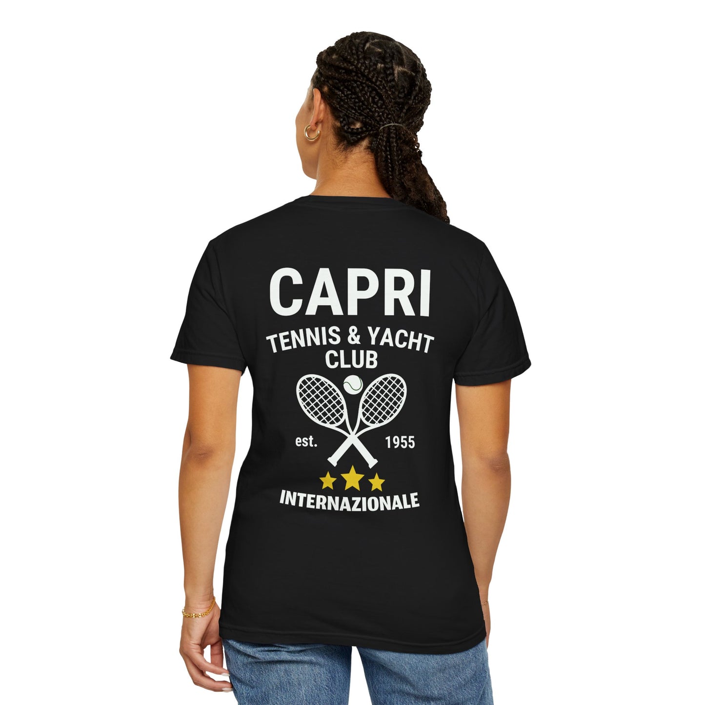 Capri Tennis & Yacht Club Graphic T-Shirt
