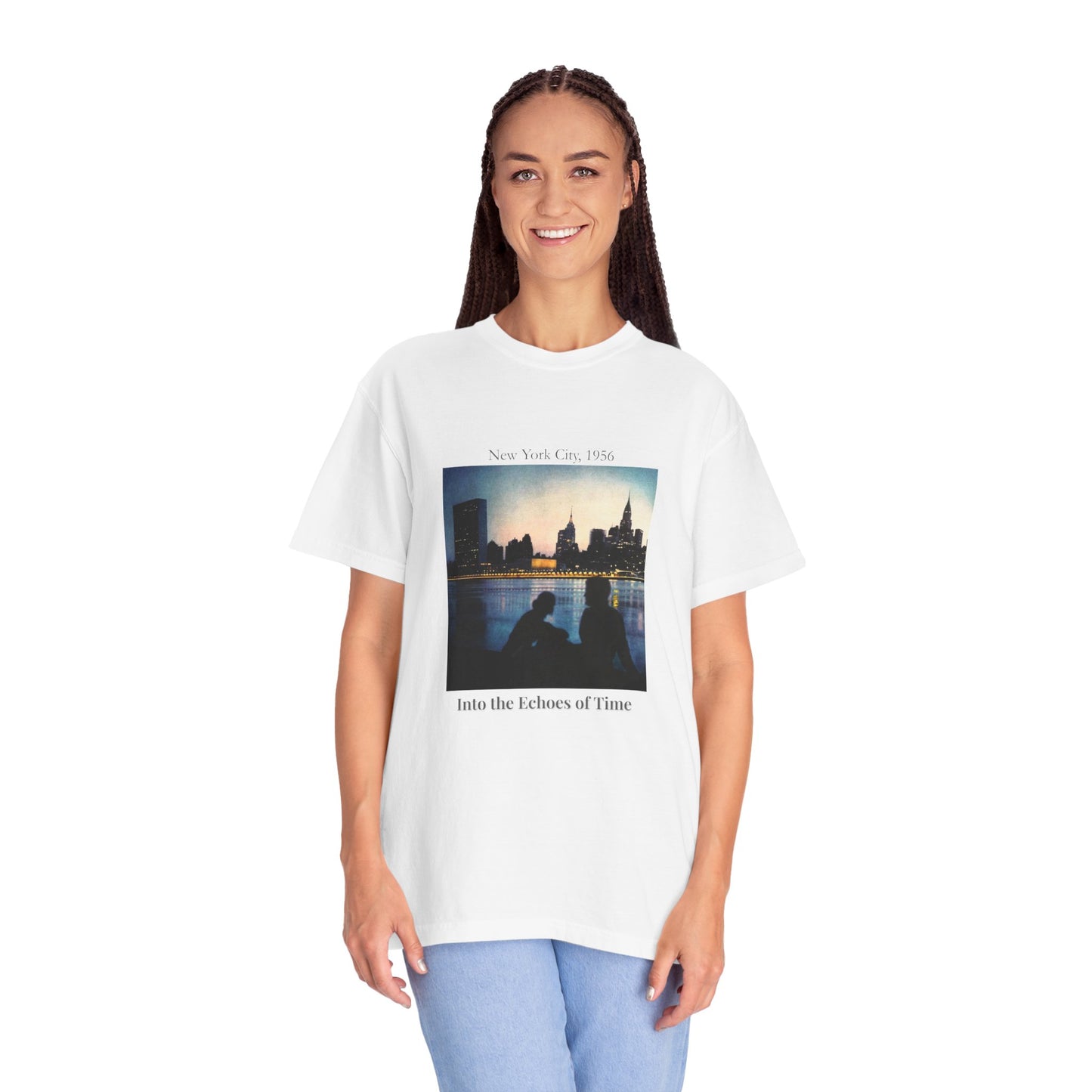 New York City Manhattan Photograph 1956 Graphic T-Shirt