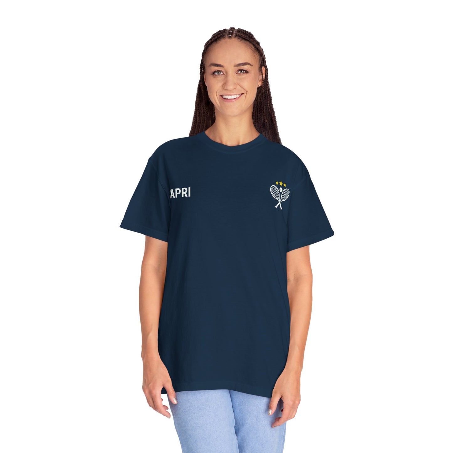 Capri Tennis & Yacht Club Graphic T-Shirt