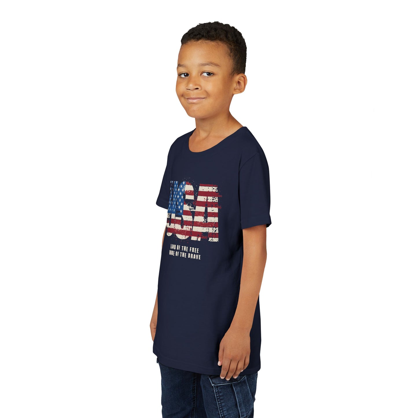 USA American Flag Youth T-shirt