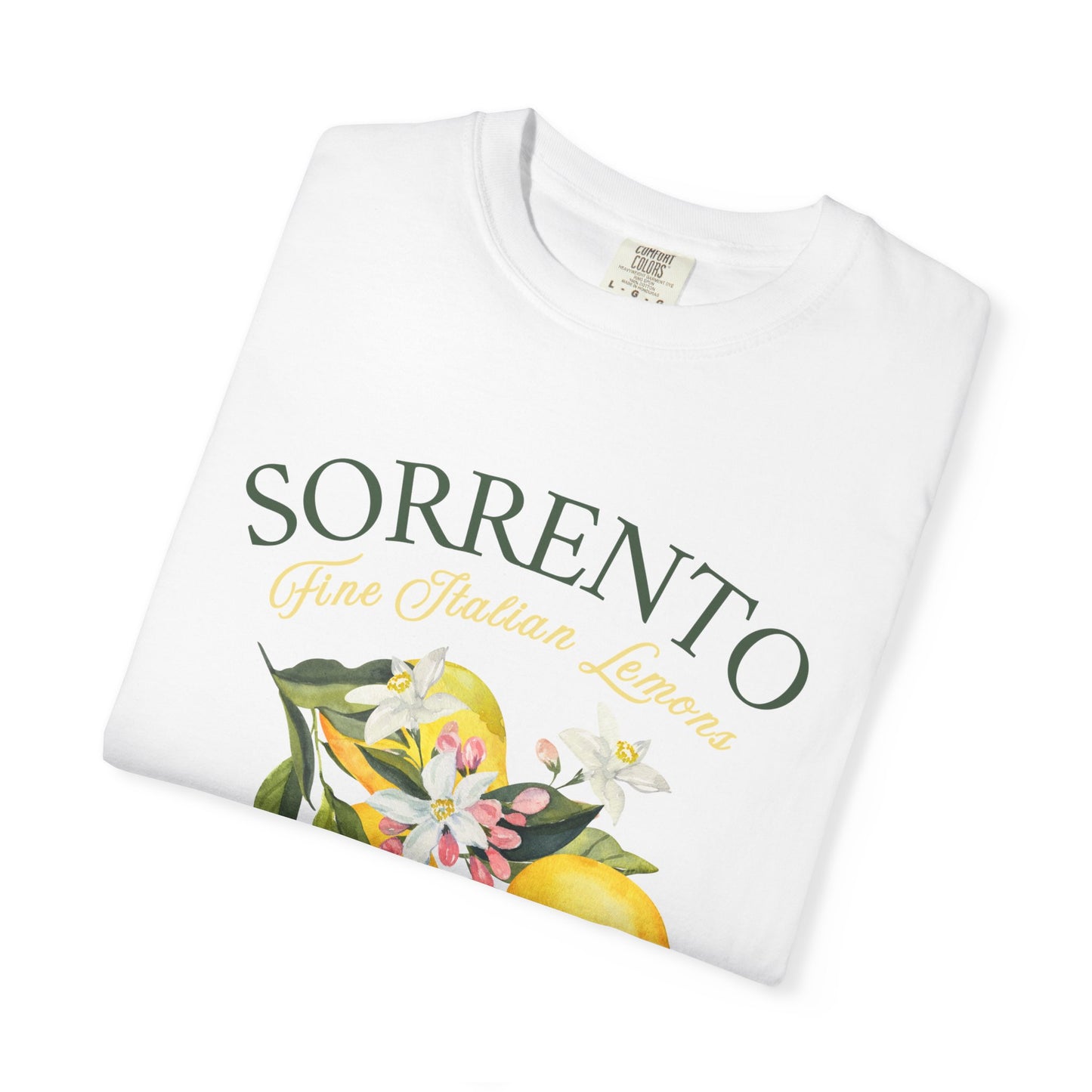 Sorrento Lemons Graphic T-Shirt - Italy Travel Tee