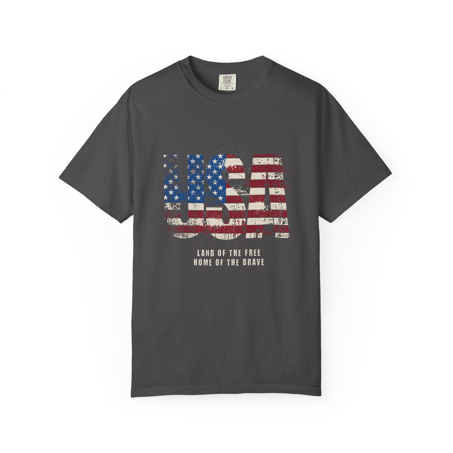 USA American Flag Graphic T-Shirt