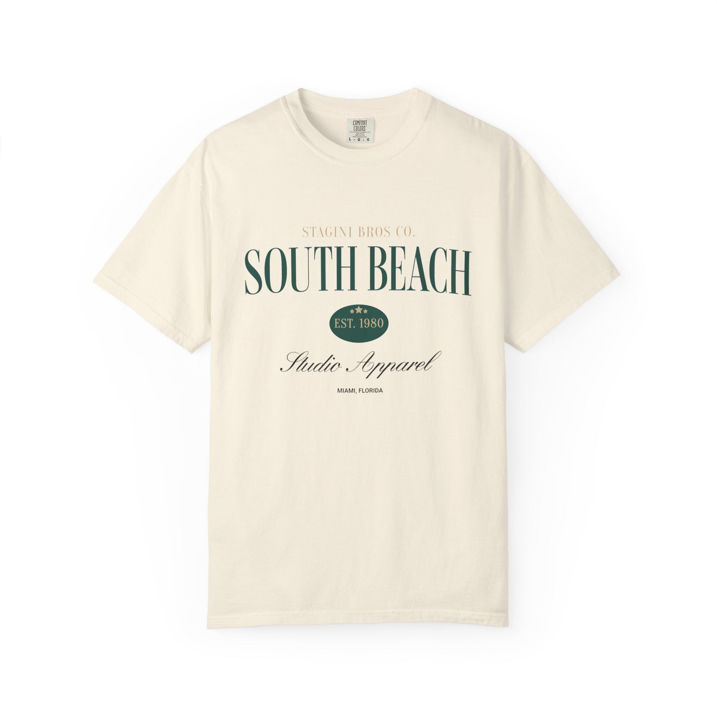 South Beach Miami Florida Retro Graphic T-Shirt