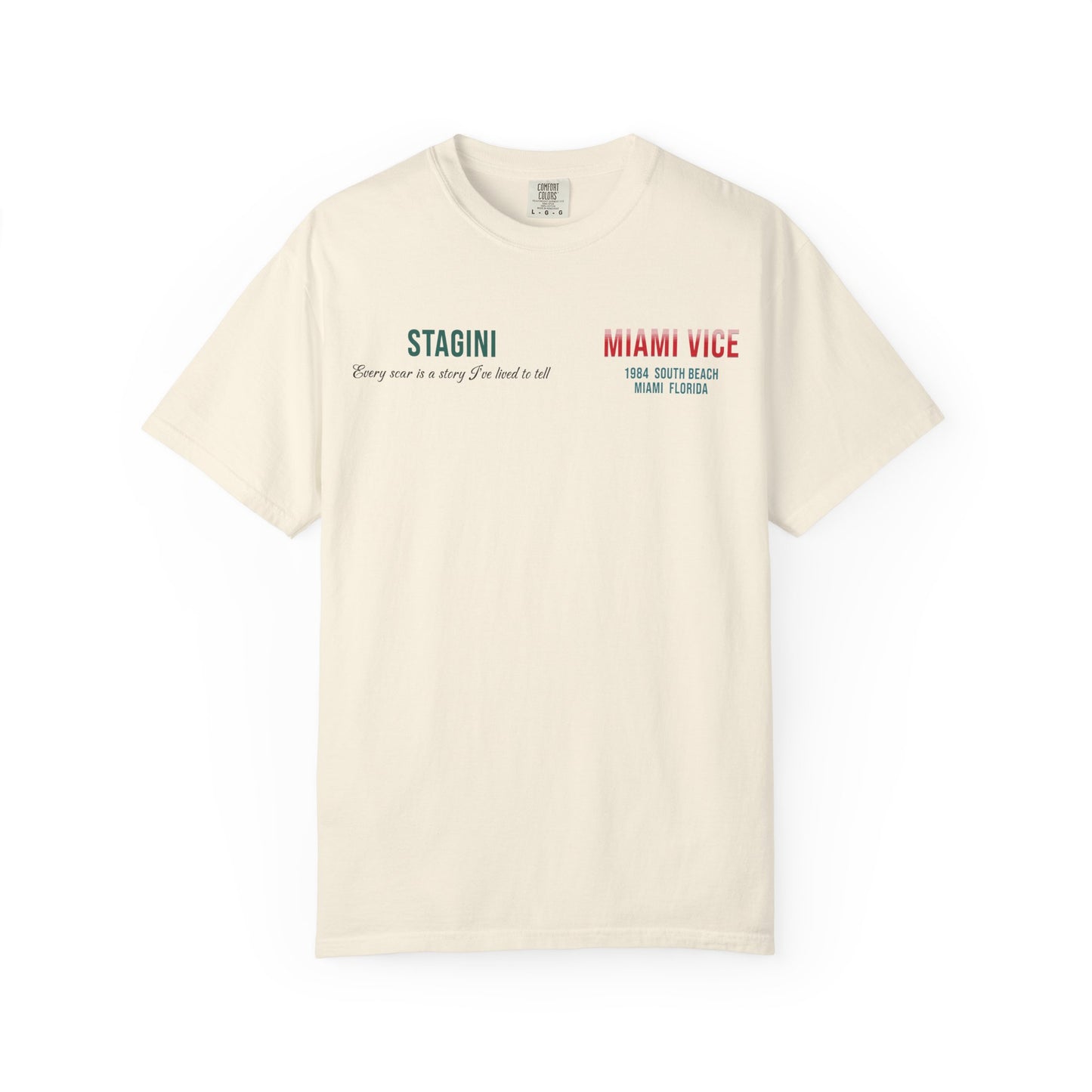 Miami Vice 1980s Retro Graphic T-Shirt