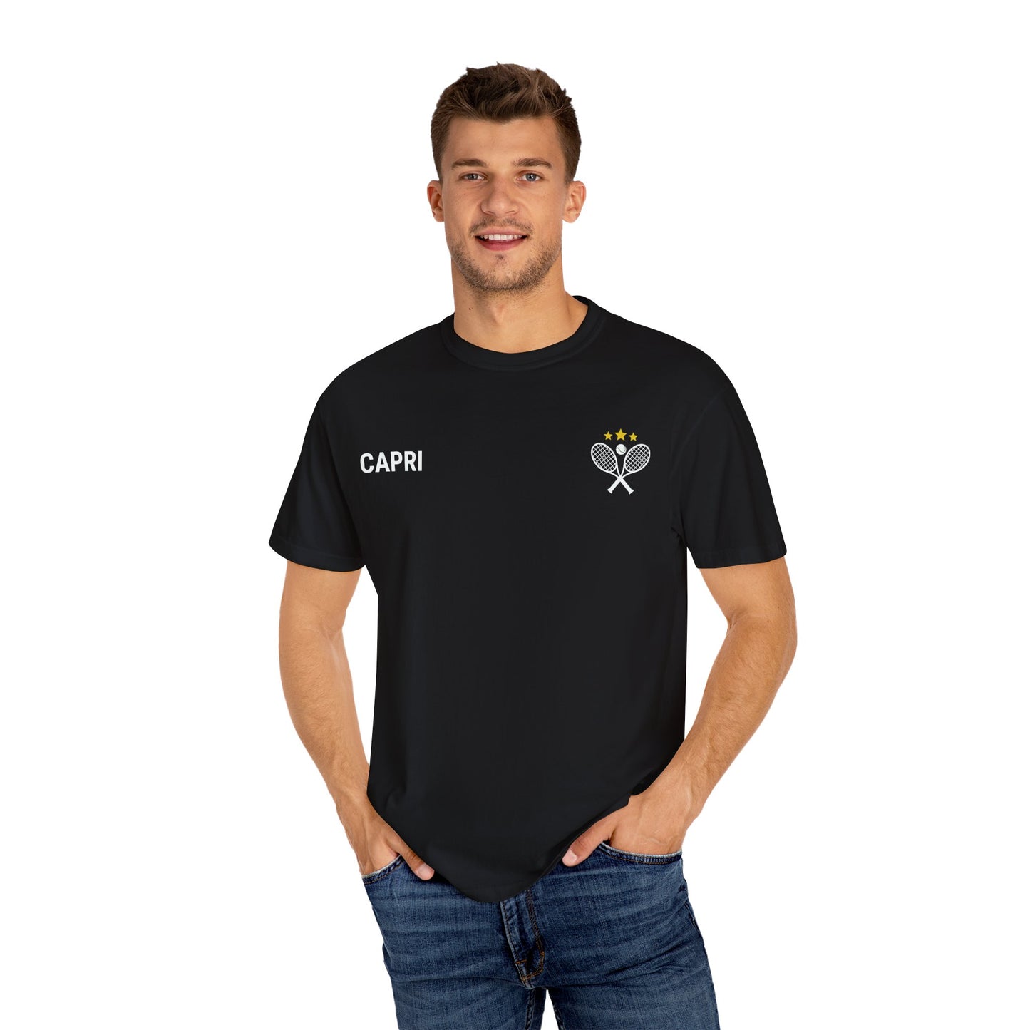 Capri Tennis & Yacht Club Graphic T-Shirt