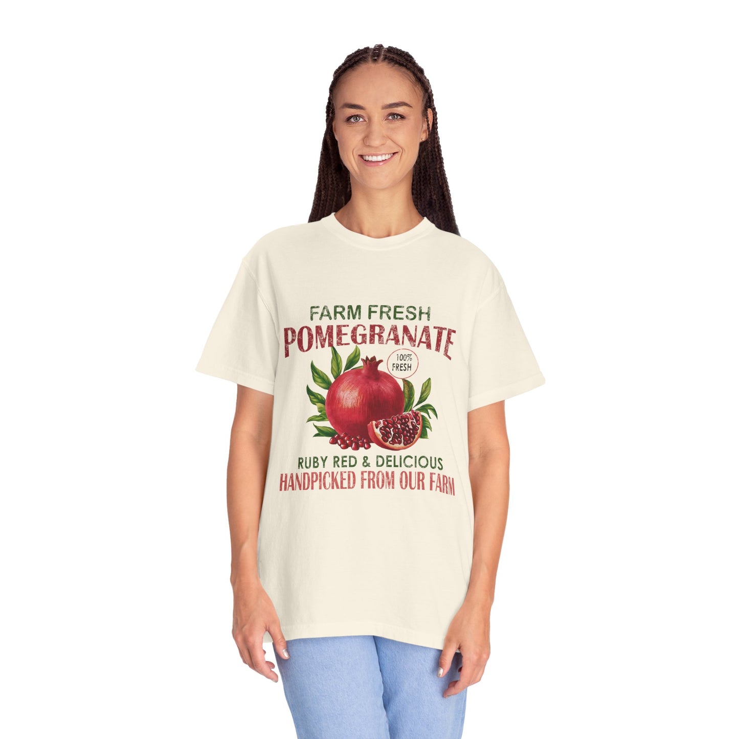 Pomegranate Vintage 1950s Graphic T-Shirt
