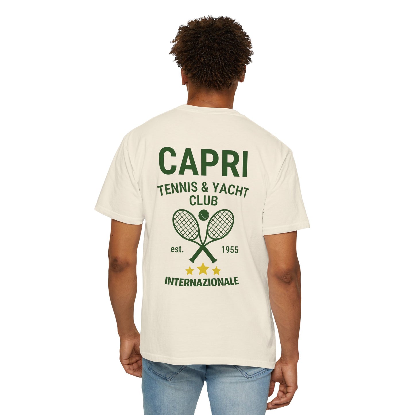 Capri Tennis & Yacht Club Graphic T-Shirt