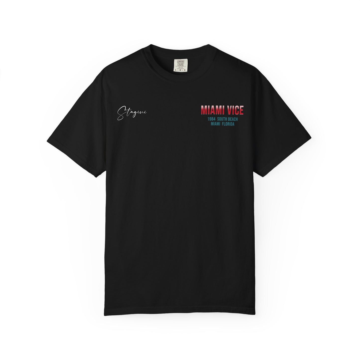 Miami Vice 1980s Retro Graphic T-Shirt