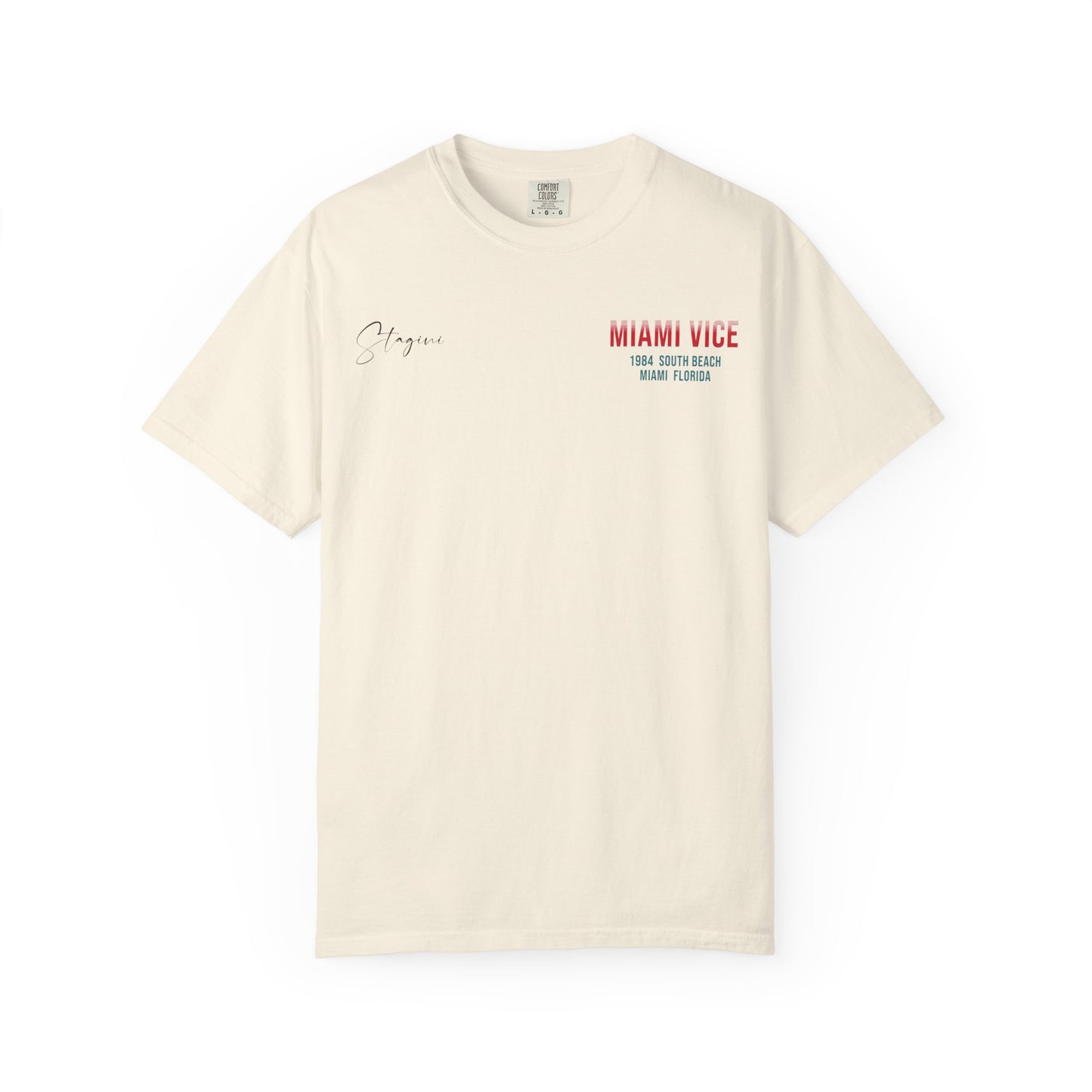 Miami Vice 1980s Retro Graphic T-Shirt