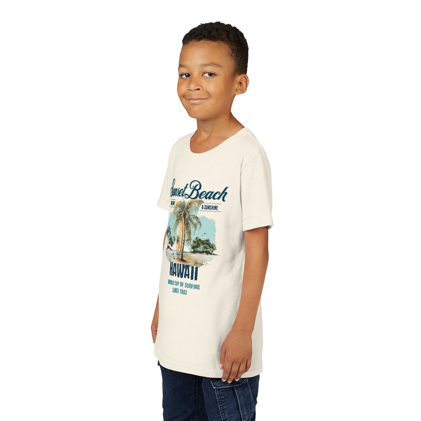 Hawaii Sunset Beach Youth T-shirt