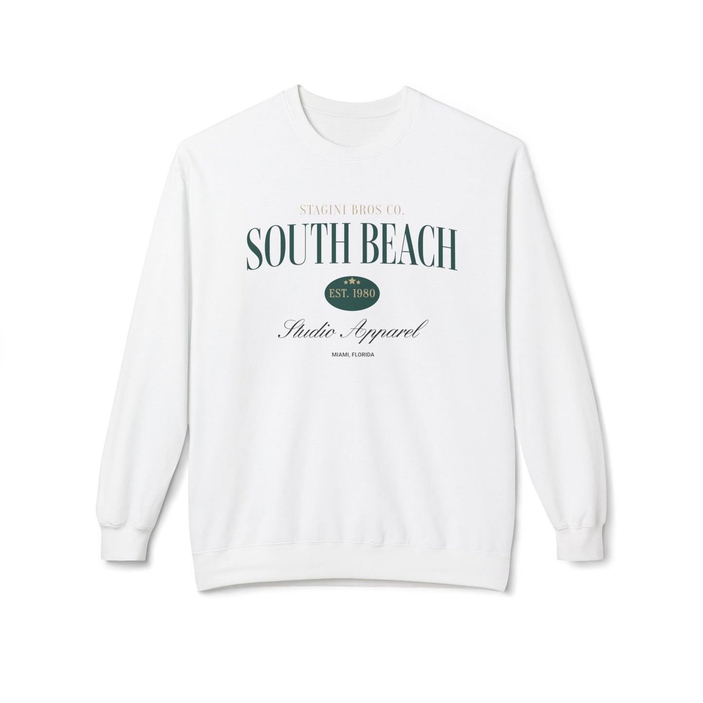South Beach Vintage Graphic Sweatshirt