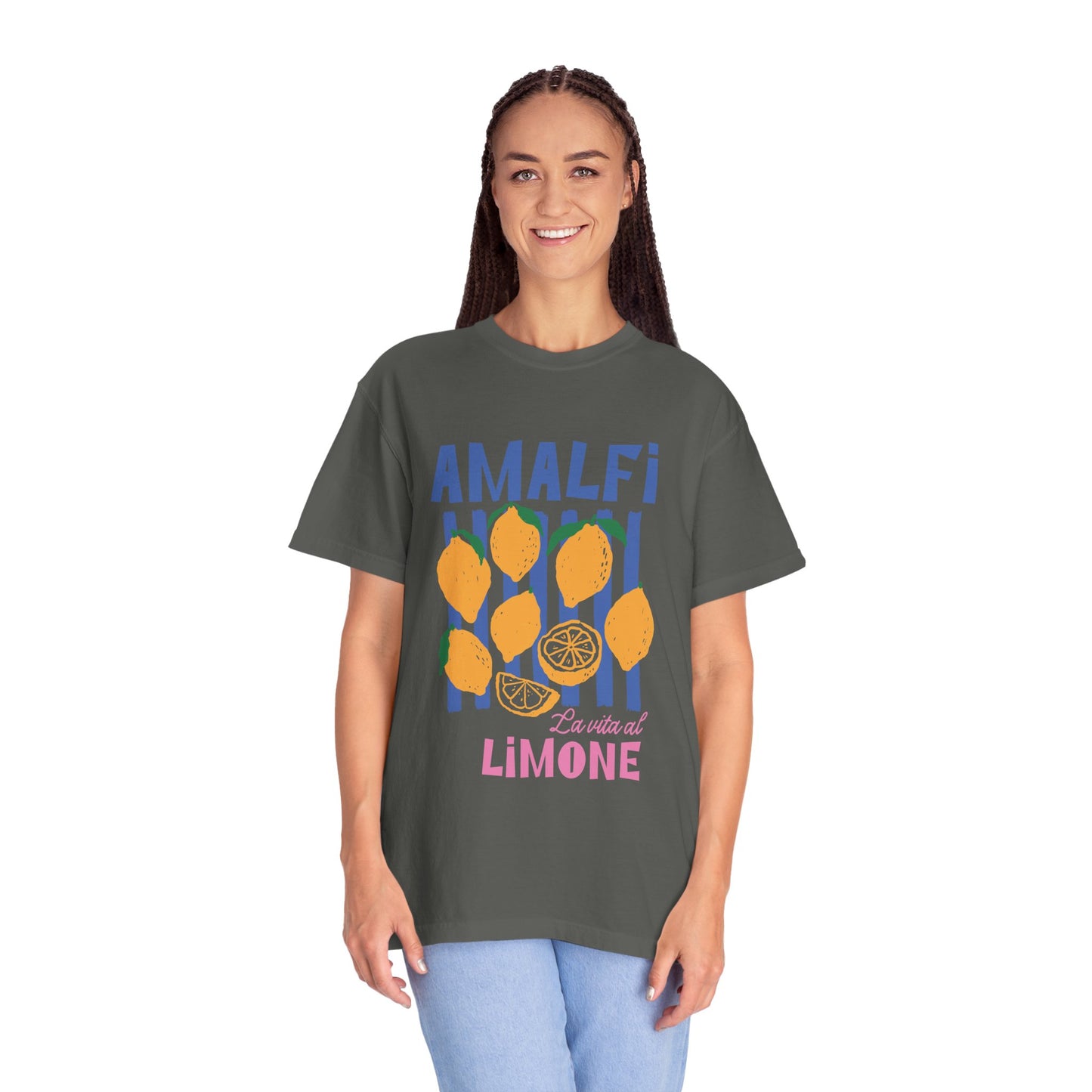 Amalfi Lemons Graphic T-Shirt - Italy Travel Tee