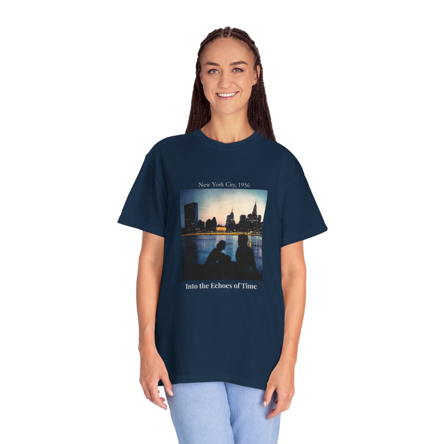 New York City Manhattan Photograph 1956 Graphic T-Shirt