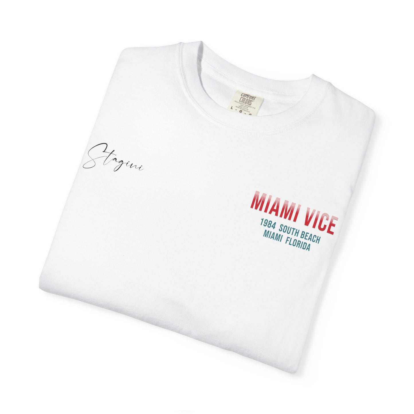 Miami Vice 1980s Retro Graphic T-Shirt