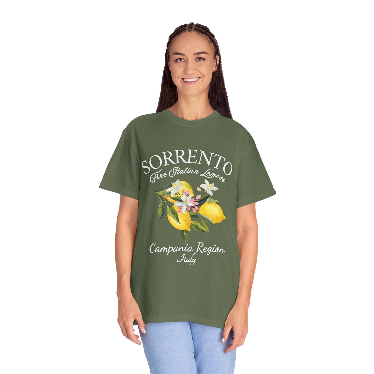 Sorrento Lemons Graphic T-Shirt - Italy Travel Tee