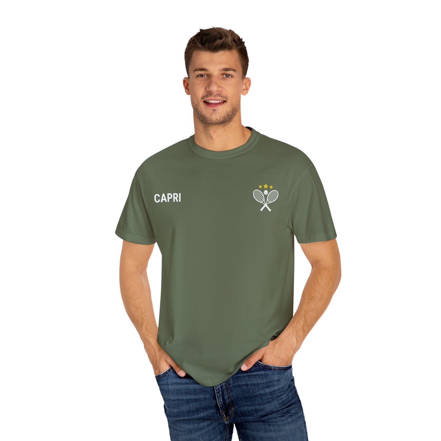 Capri Tennis & Yacht Club Graphic T-Shirt