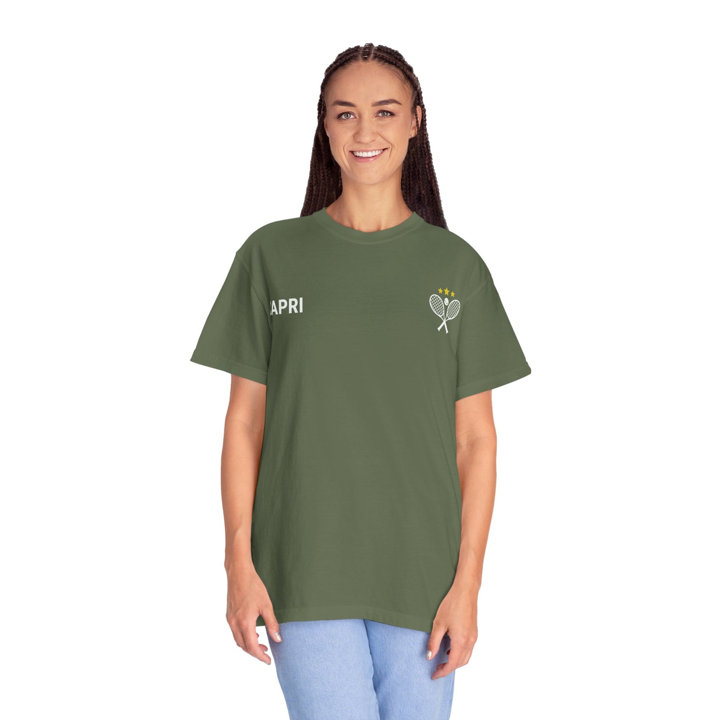 Capri Tennis & Yacht Club Graphic T-Shirt