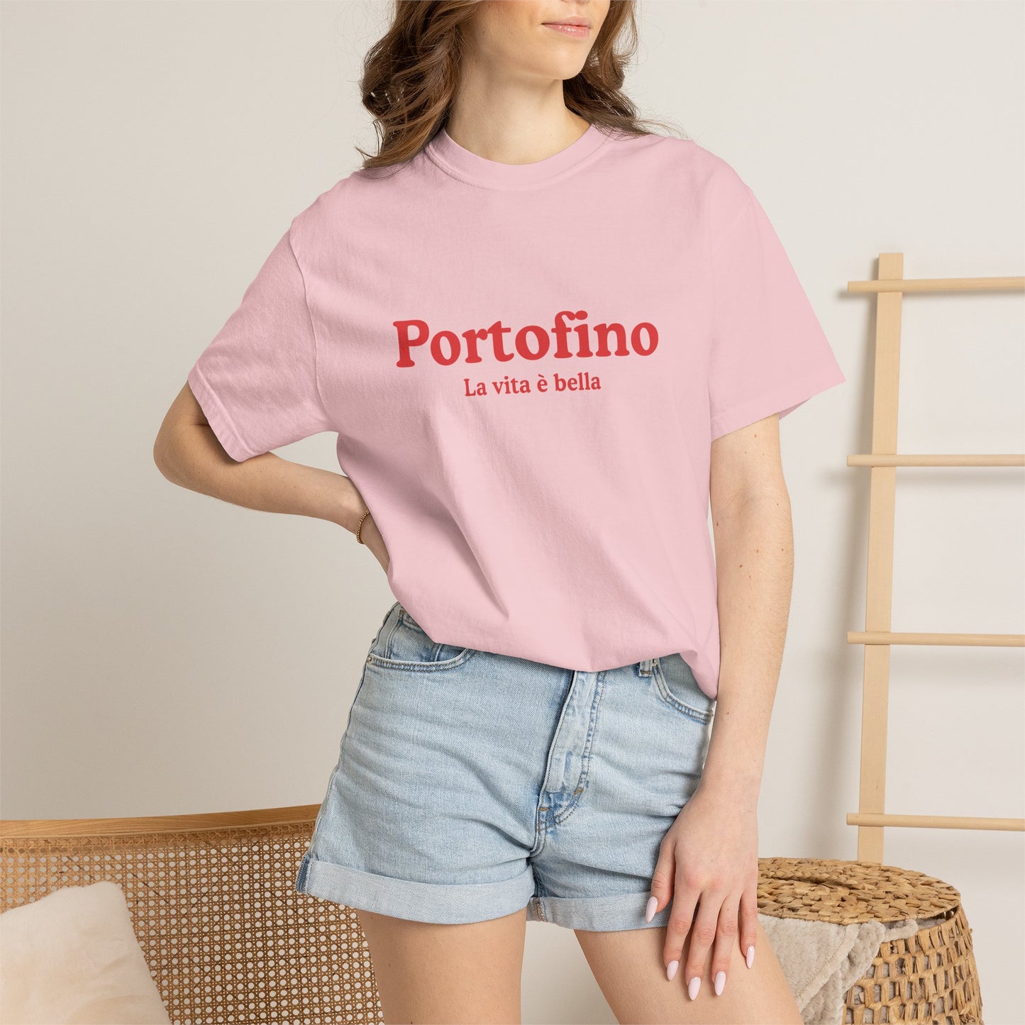 Portofino Retro Graphic T-Shirt