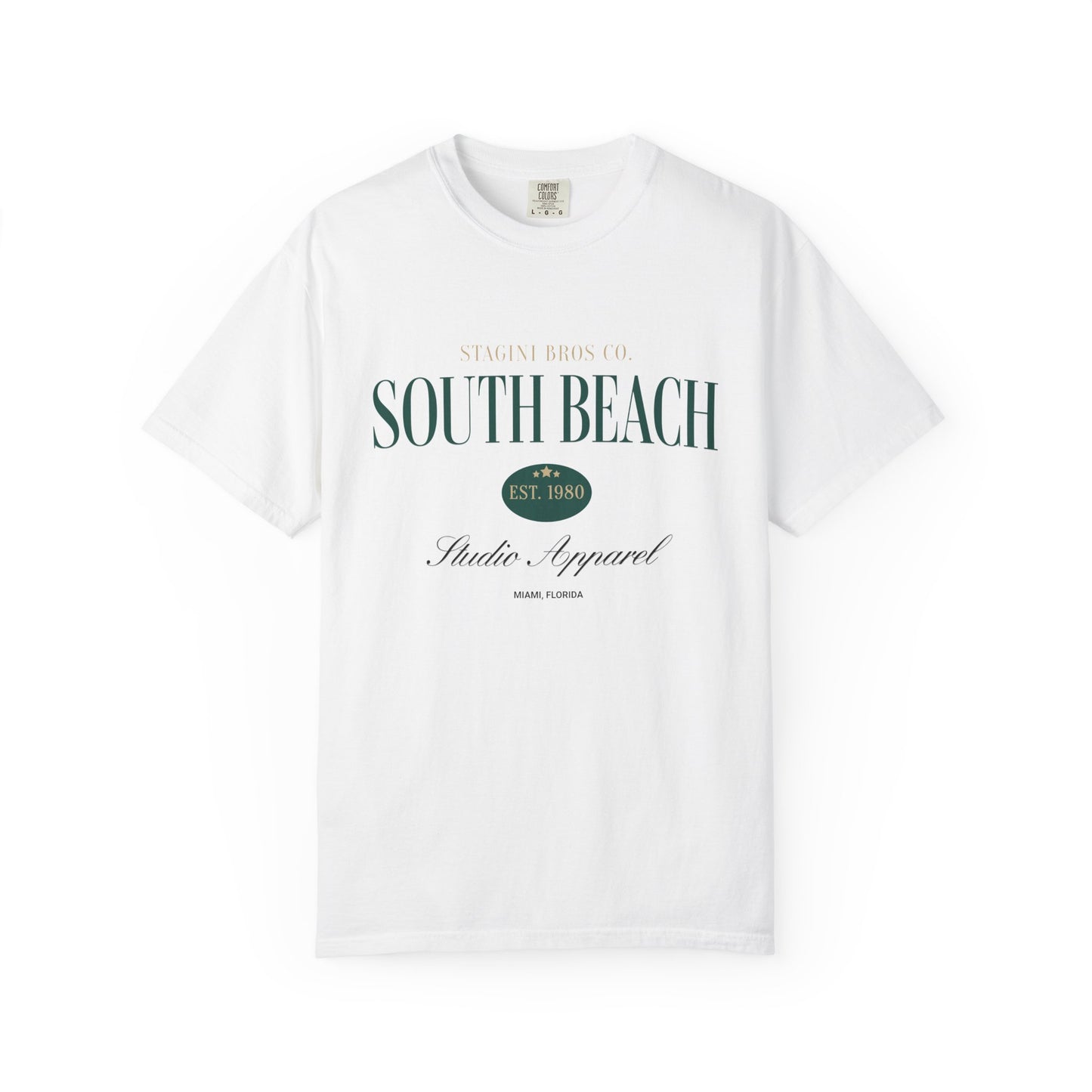 South Beach Miami Florida Retro Graphic T-Shirt