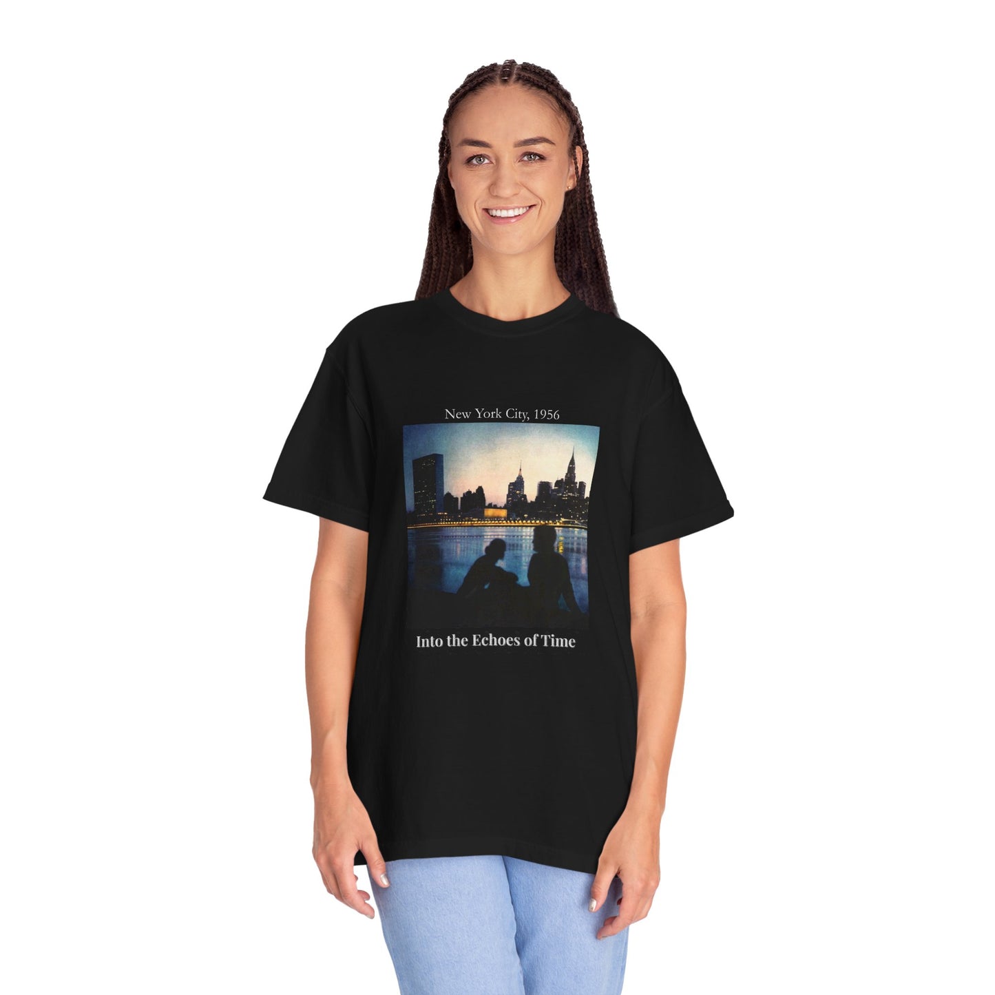 New York City Manhattan Photograph 1956 Graphic T-Shirt