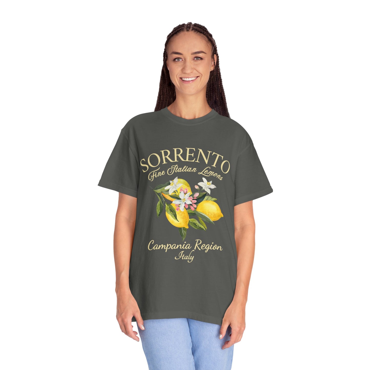 Sorrento Lemons Graphic T-Shirt - Italy Travel Tee