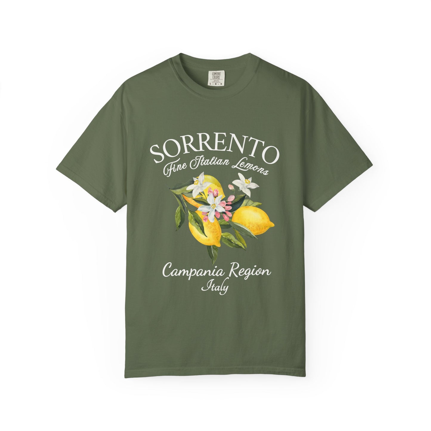 Sorrento Lemons Graphic T-Shirt - Italy Travel Tee