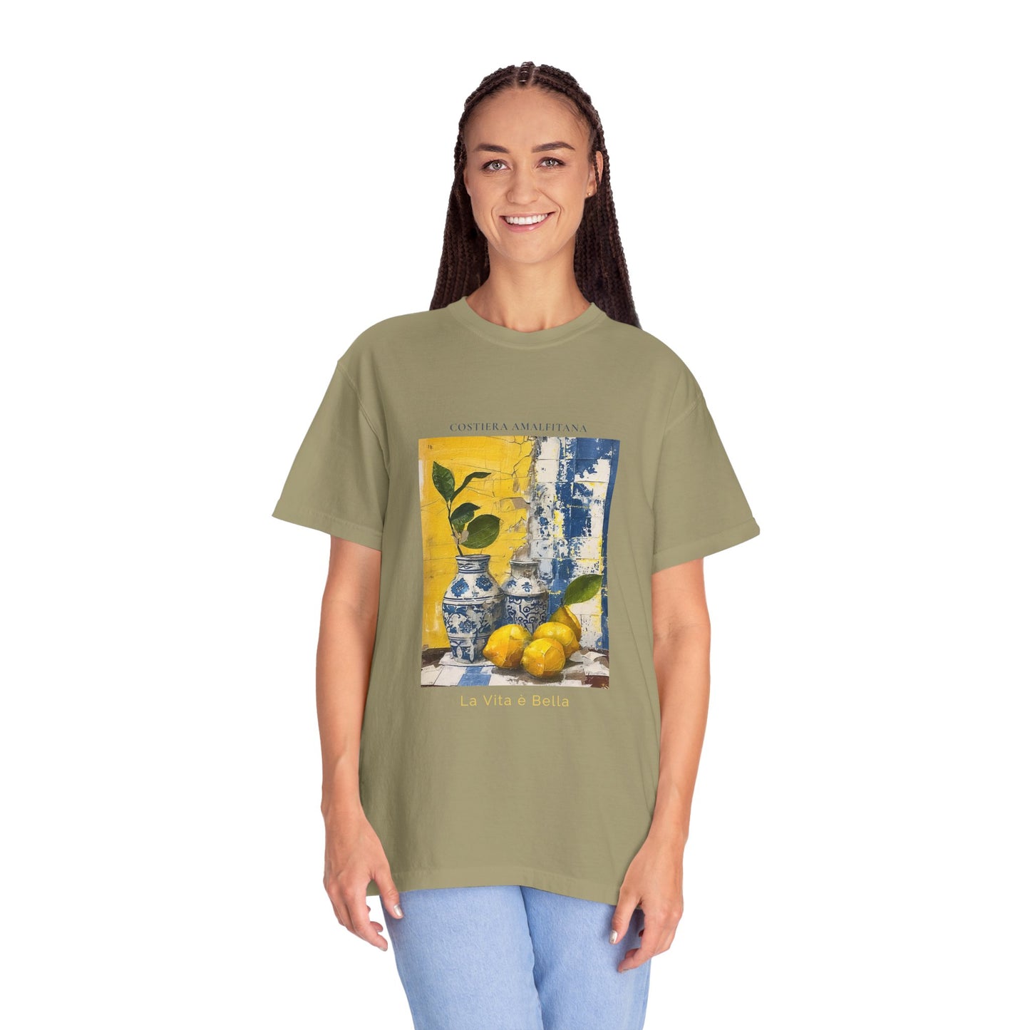 Amalfi Lemon La Vita È Bella Graphic T-Shirt