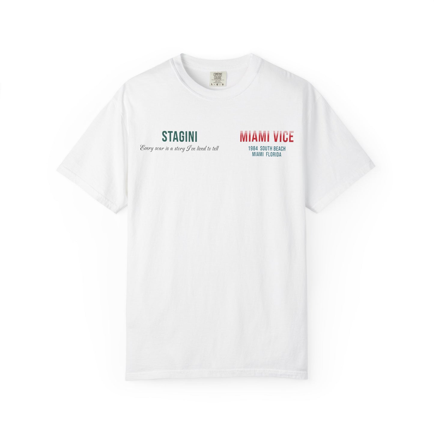 Miami Vice 1980s Retro Graphic T-Shirt