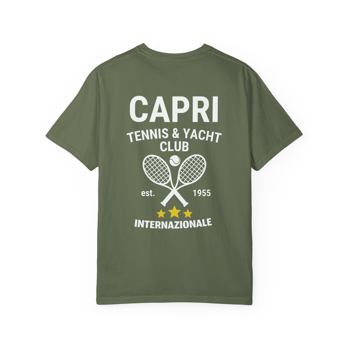 Capri Tennis & Yacht Club Graphic T-Shirt