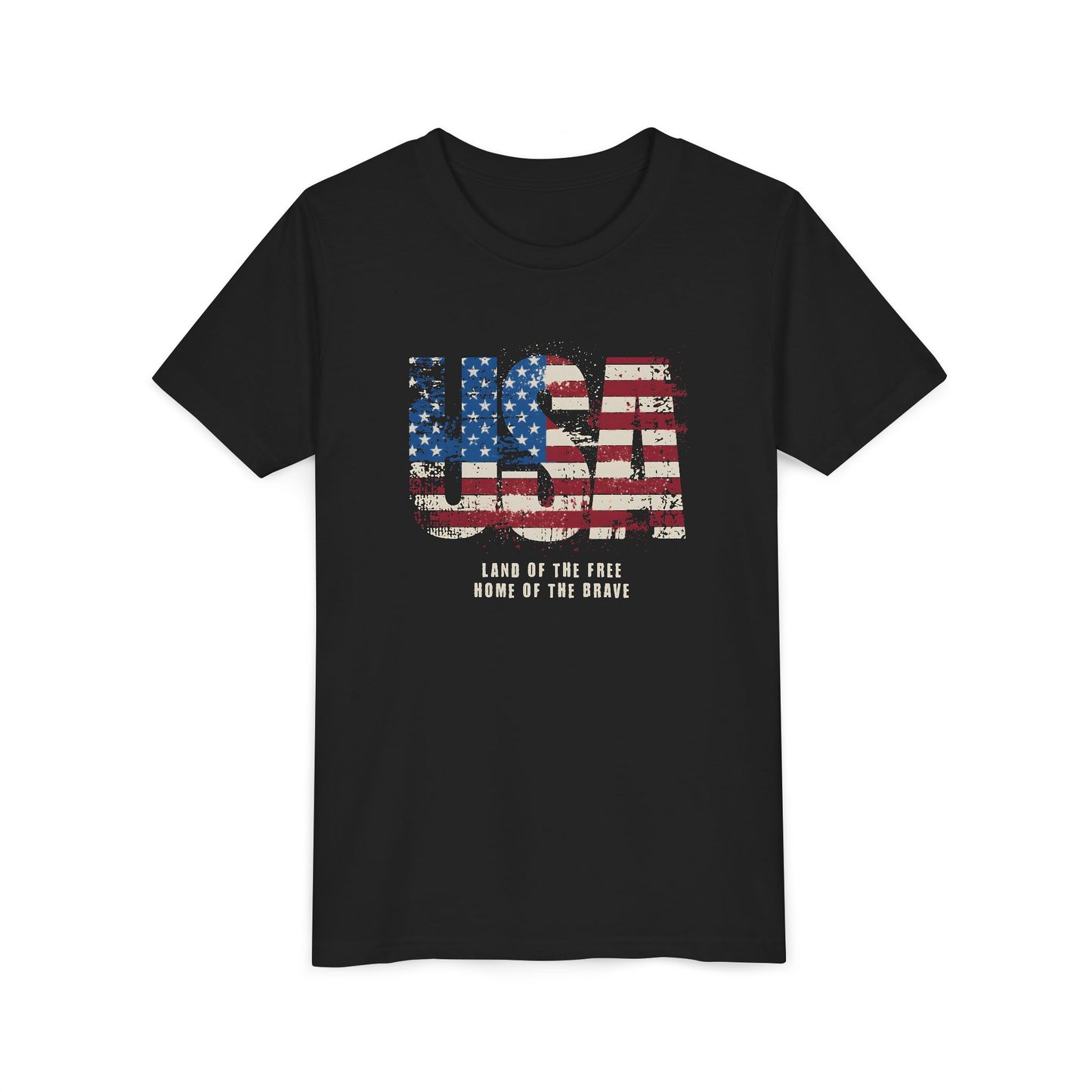 USA American Flag Youth T-shirt