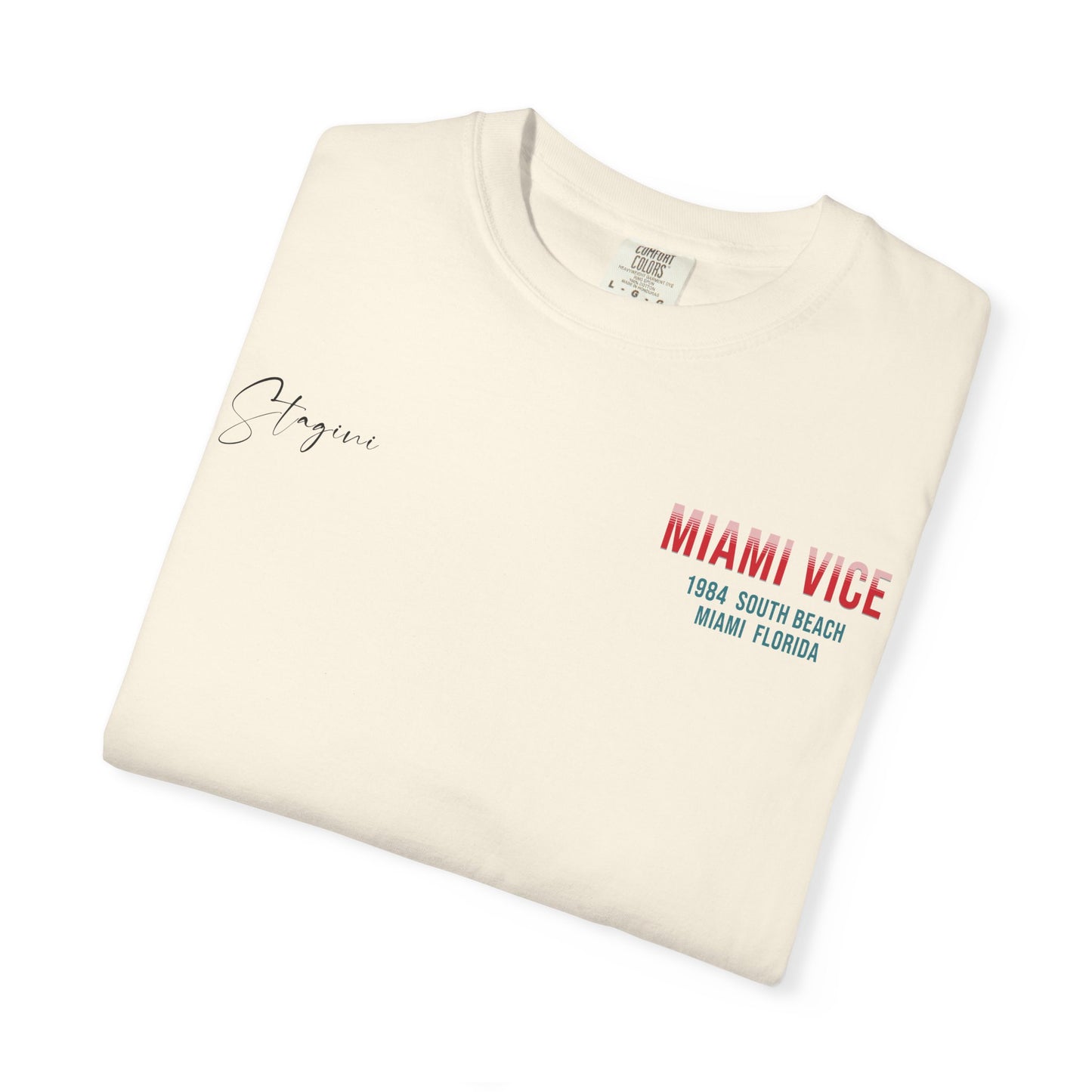 Miami Vice 1980s Retro Graphic T-Shirt