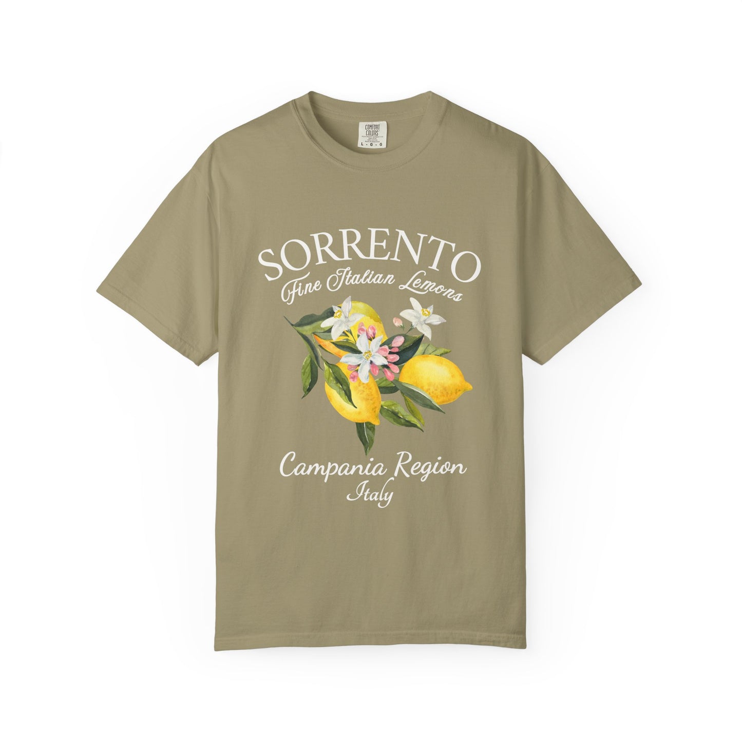 Sorrento Lemons Graphic T-Shirt - Italy Travel Tee