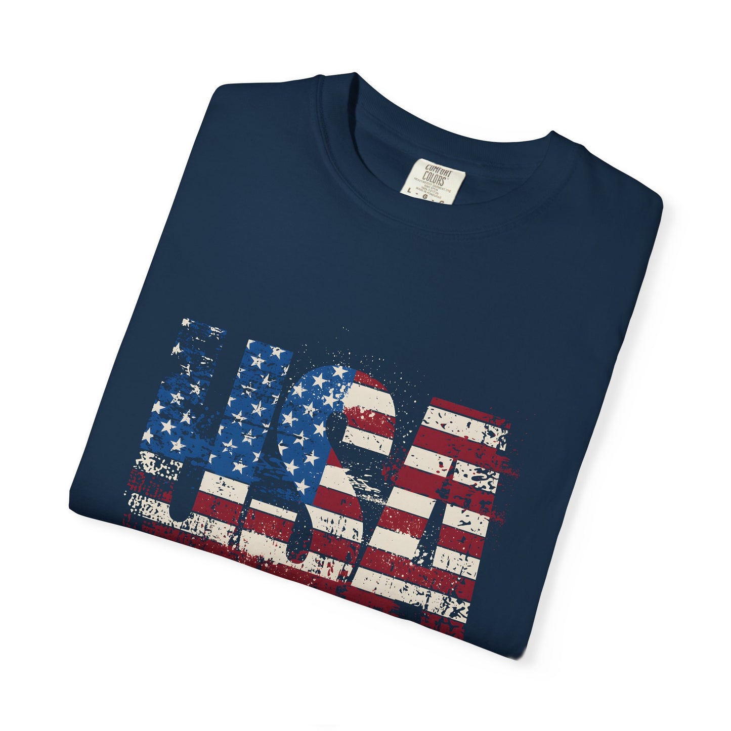 USA American Flag Graphic T-Shirt