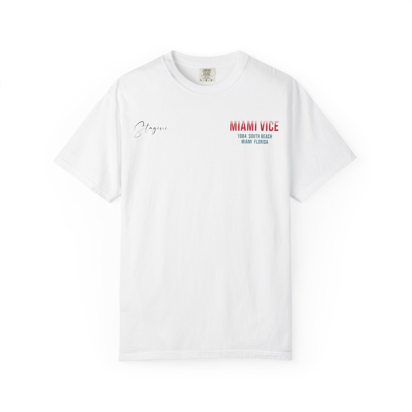 Miami Vice 1980s Retro Graphic T-Shirt