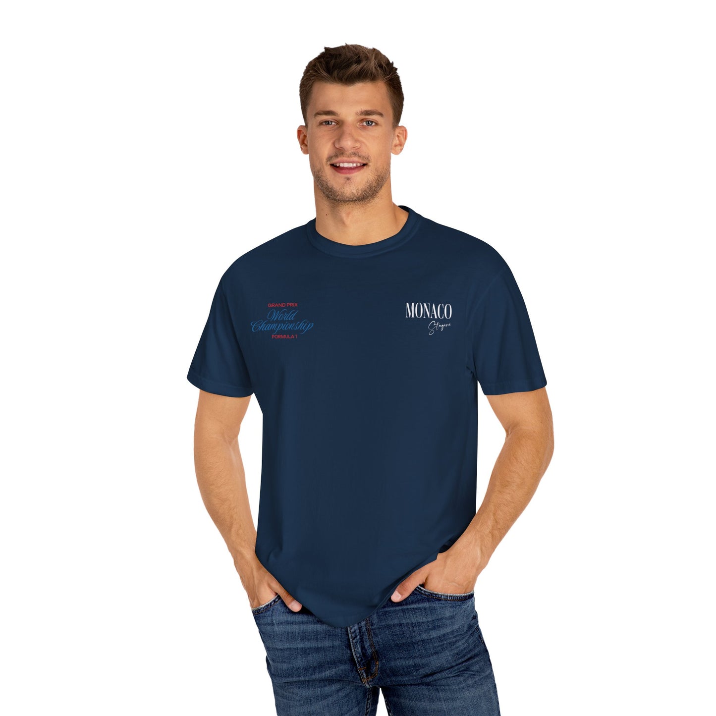 Monaco Grand Prix Formula 1 Retro Graphic T-Shirt
