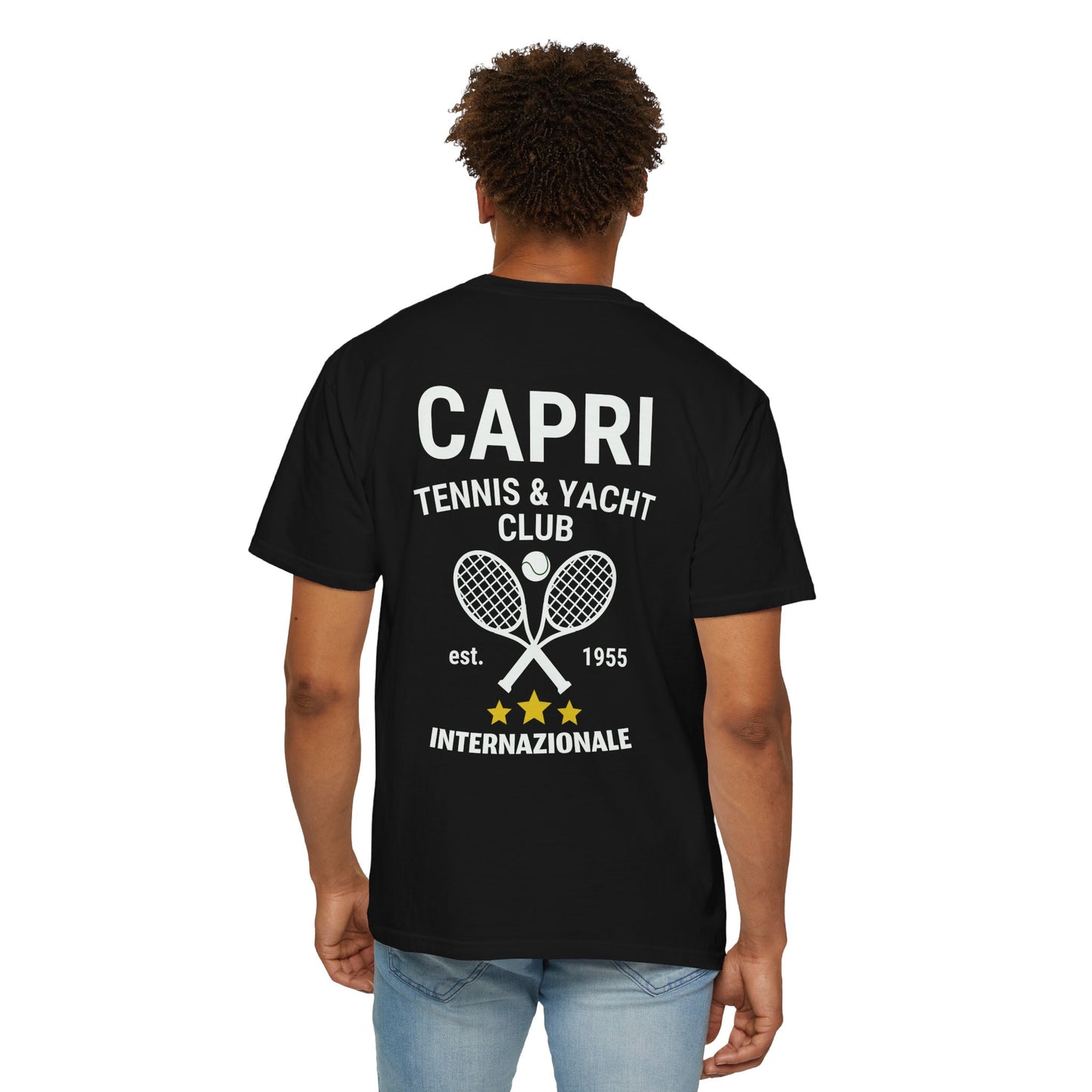 Capri Tennis & Yacht Club Graphic T-Shirt