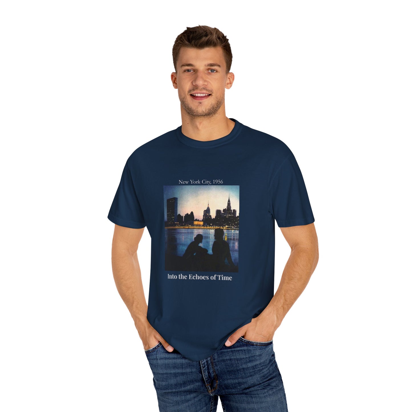 New York City Manhattan Photograph 1956 Graphic T-Shirt