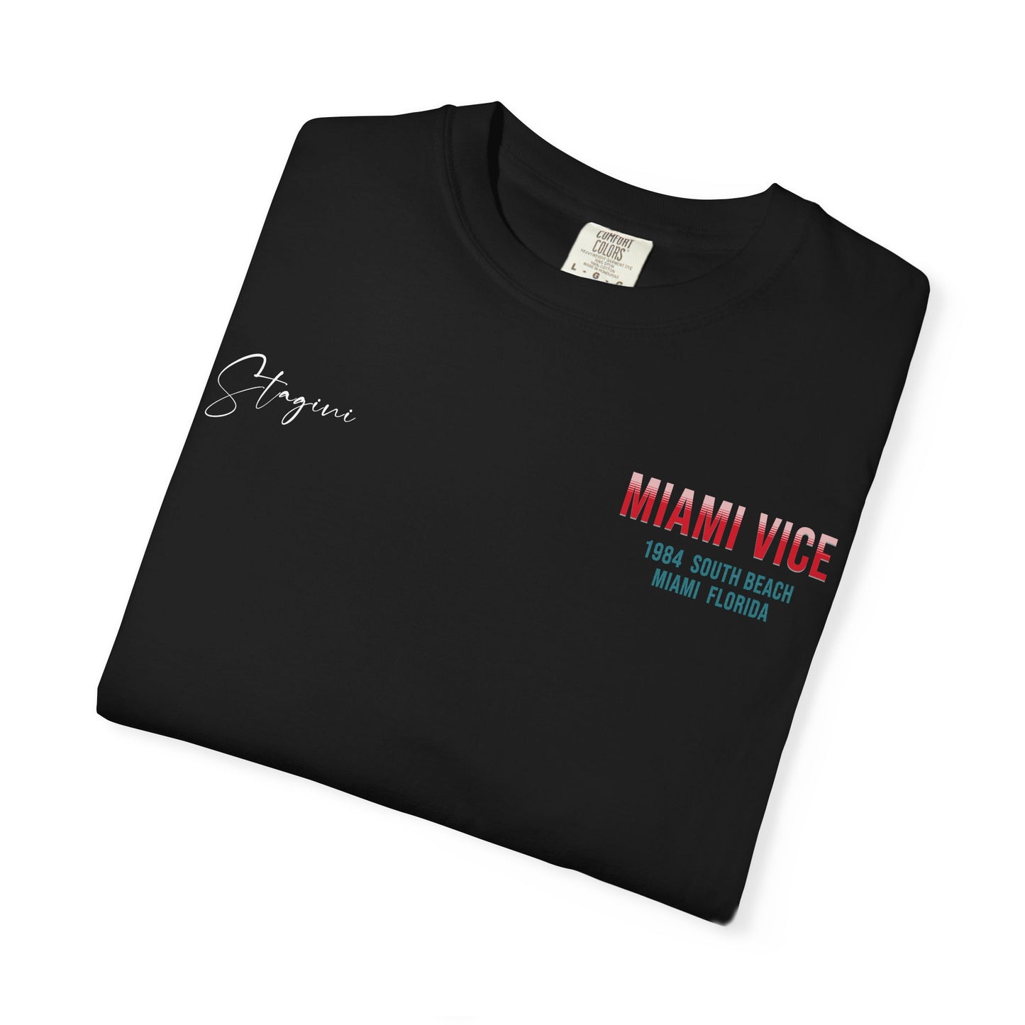Miami Vice 1980s Retro Graphic T-Shirt
