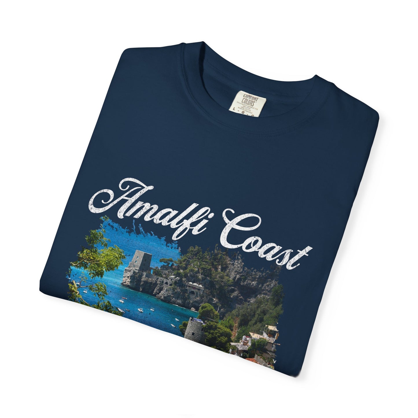 Minori Beach Amalfi Coast Graphic T-Shirt