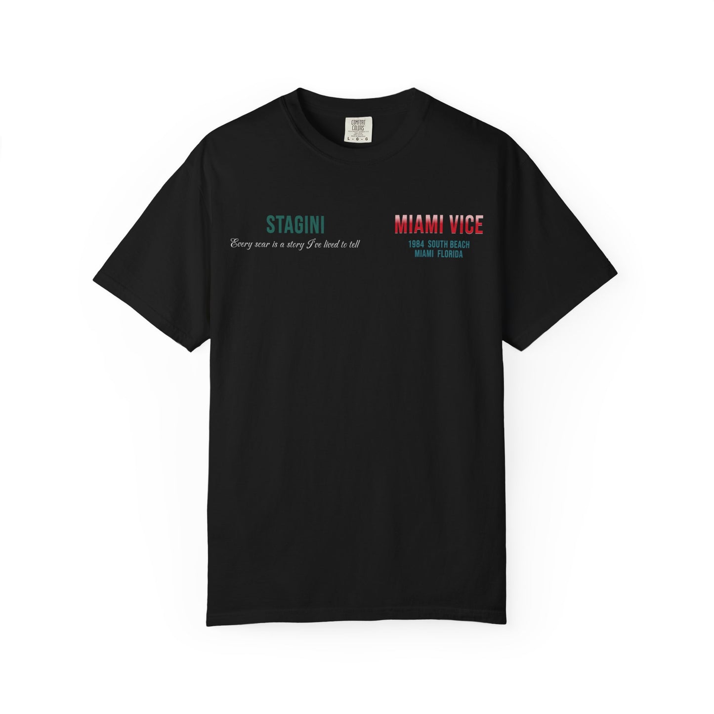 Miami Vice 1980s Retro Graphic T-Shirt