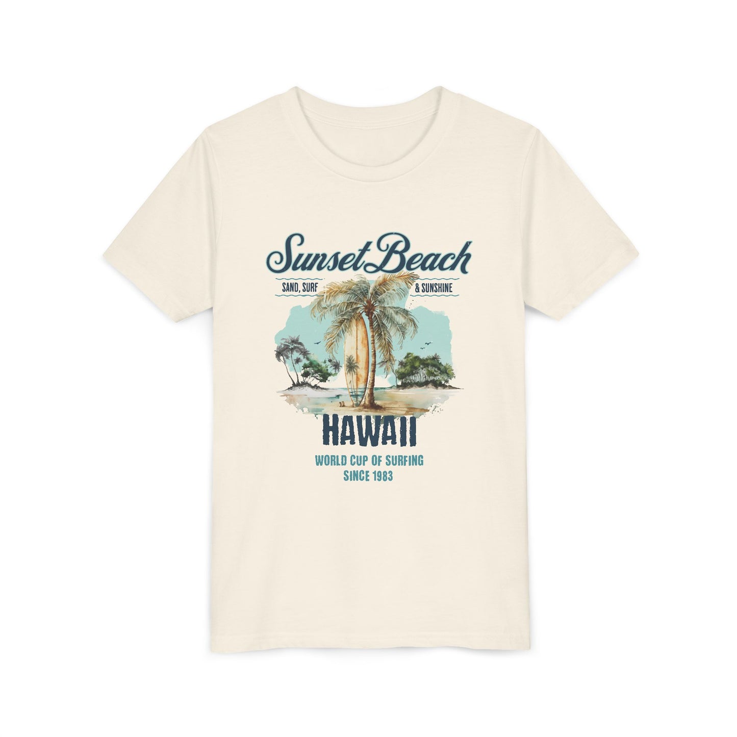 Hawaii Sunset Beach Youth T-shirt
