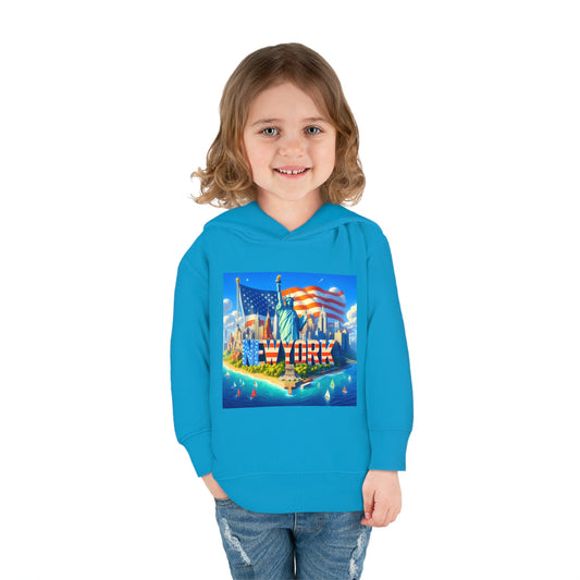 NY Disney Pixar Style Toddler Pullover Fleece Hoodie