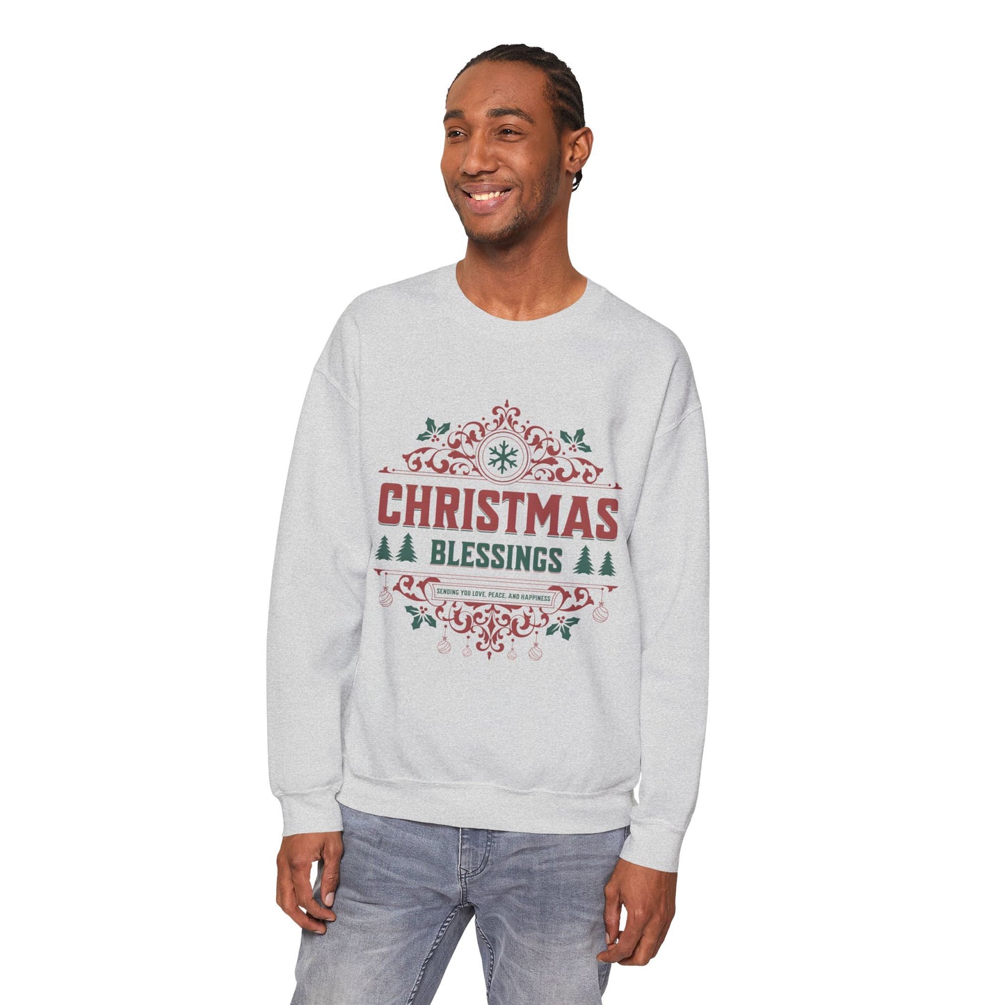 Christmas Blessings Softstyle Sweatshirt