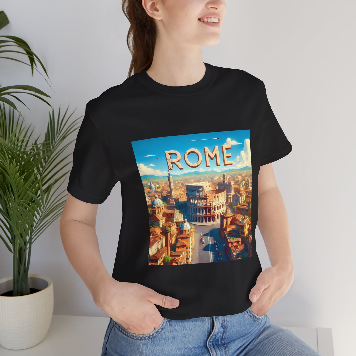 Rome Disney Pixar Style Jersey Short Sleeve Tee