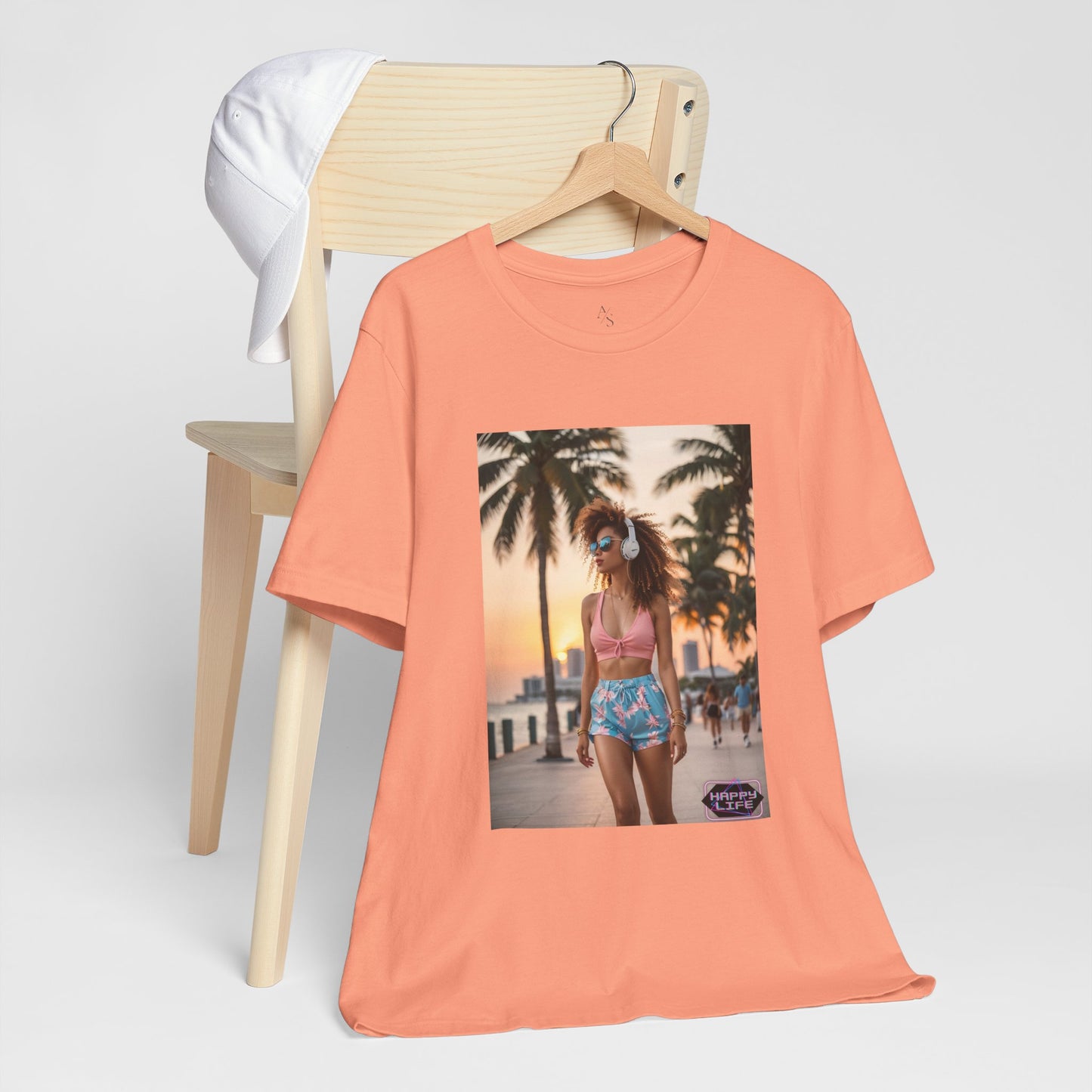 Chill Sunset Vibes Jersey Short Sleeve Tee