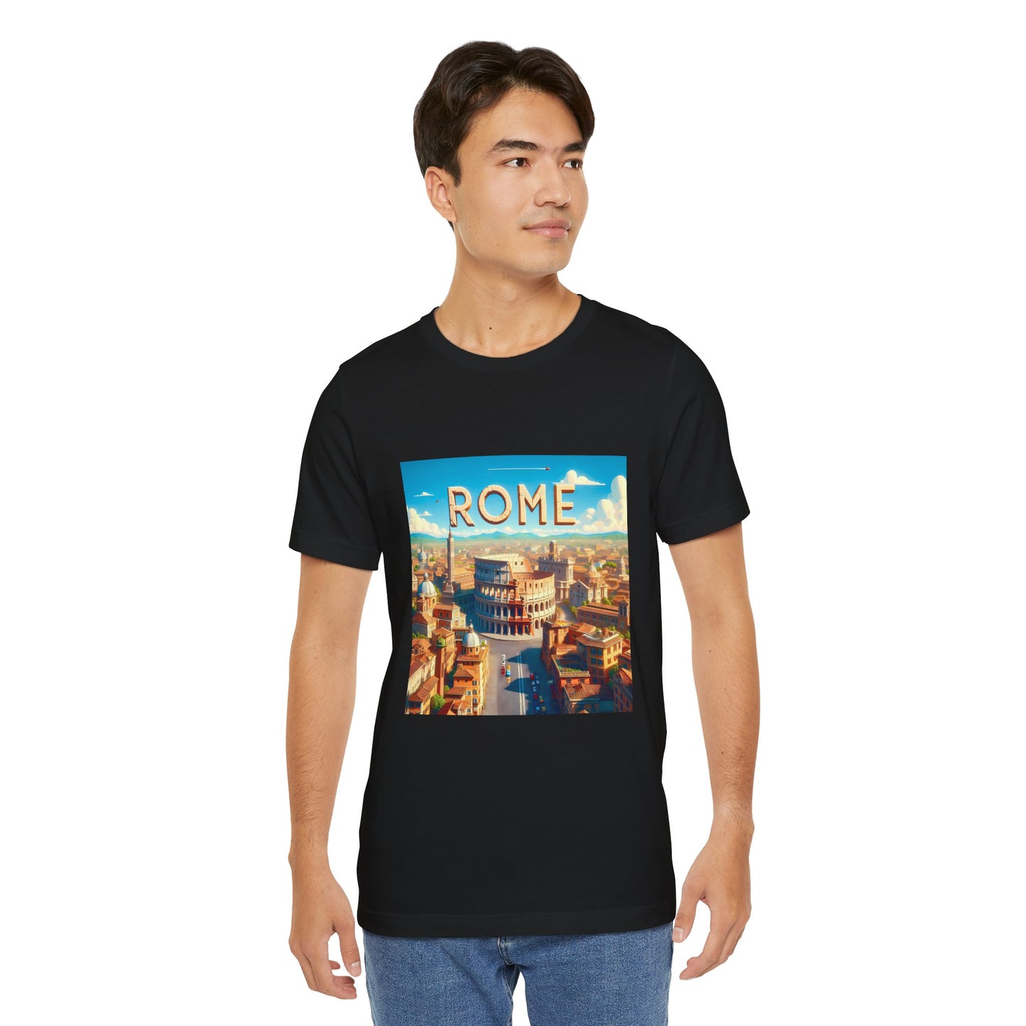 Rome Disney Pixar Style Jersey Short Sleeve Tee