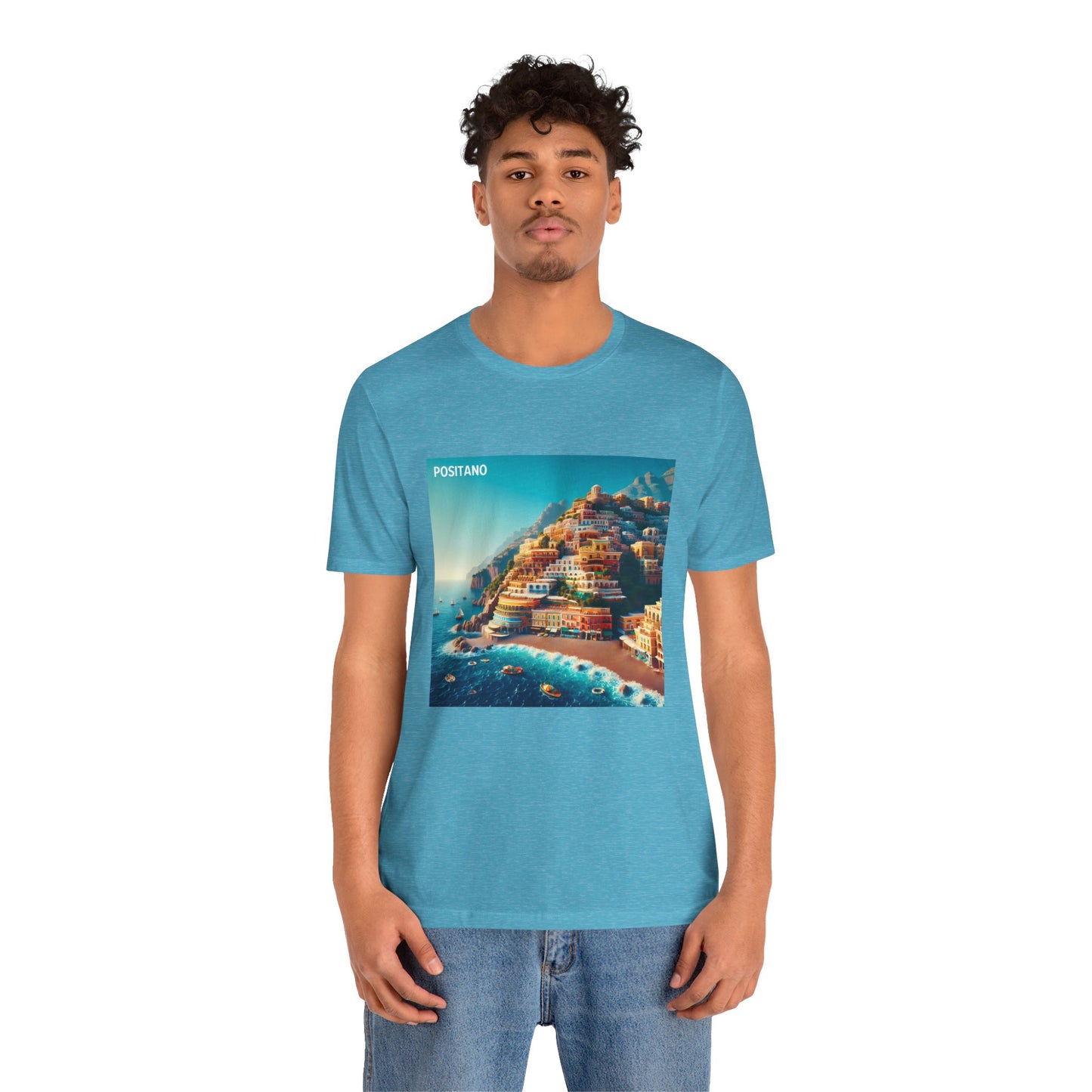 Positano Disney Pixar Style Jersey Short Sleeve Tee