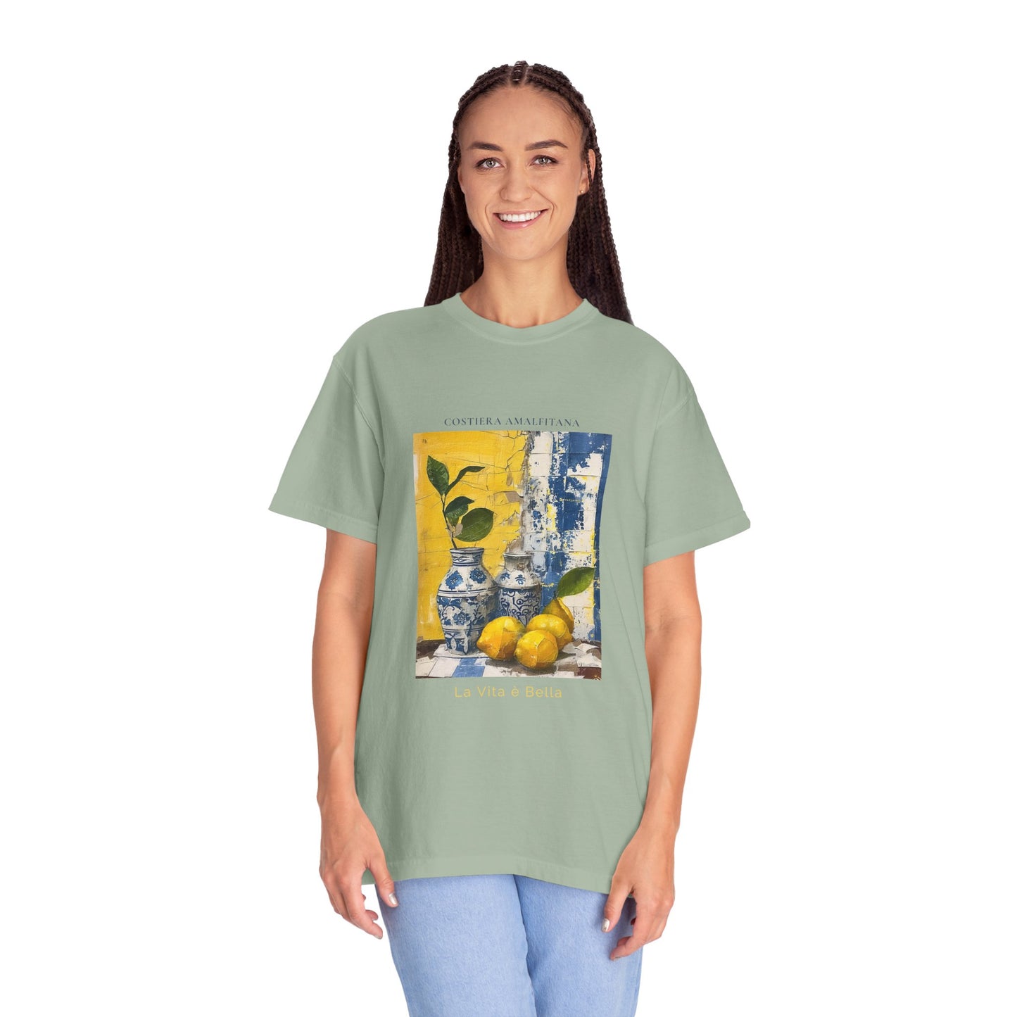 Amalfi Lemon La Vita È Bella Graphic T-Shirt