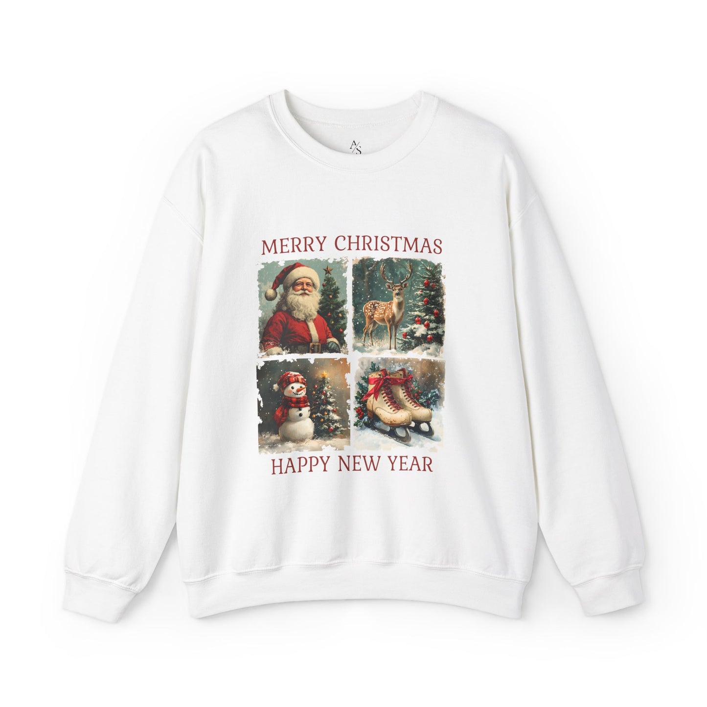 Retro Christmas Softstyle Sweatshirt